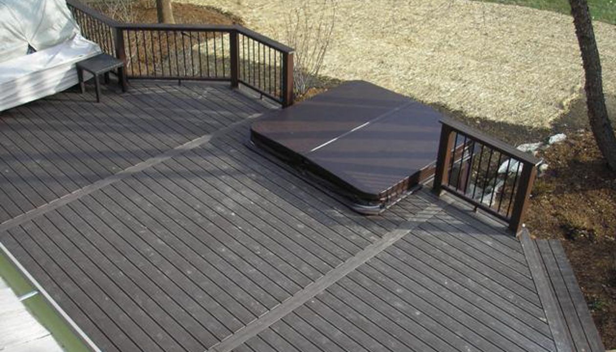 Trex deck &; rail