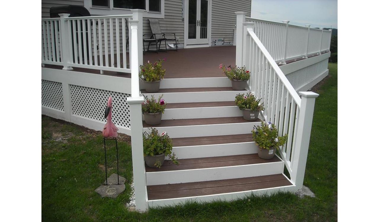 Trex fire pit decking