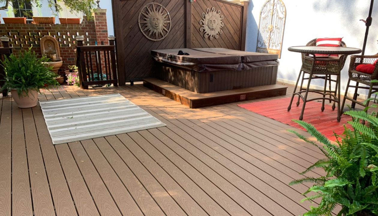 Trex Select Saddle Deck