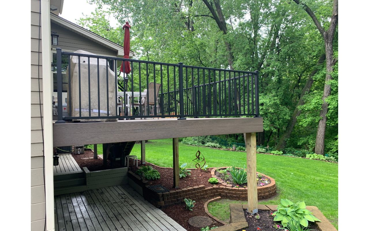Trex Enhance Rocky Harbor Decking Project St Paul MN Area