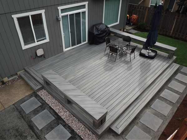 Transcend Tropical custom Island Mist decking