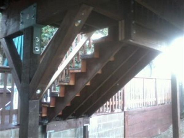 beam supports and stairs