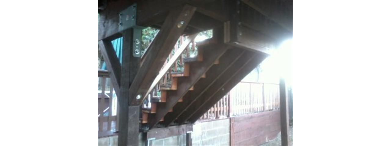 beam supports and stairs