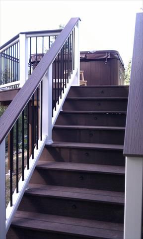 Spiced Rum Transcend with White Transcend railing