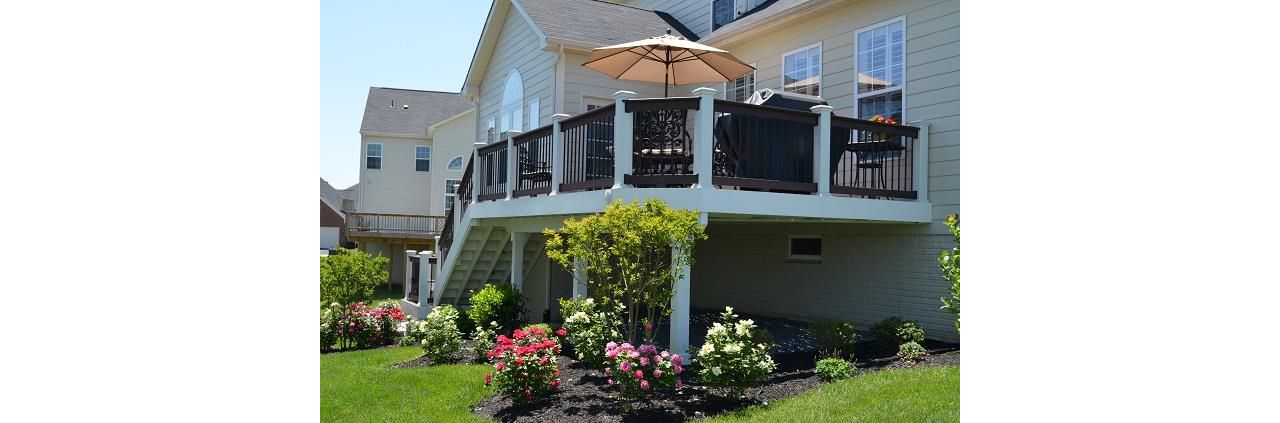 Trex Deck with Transcends Rail