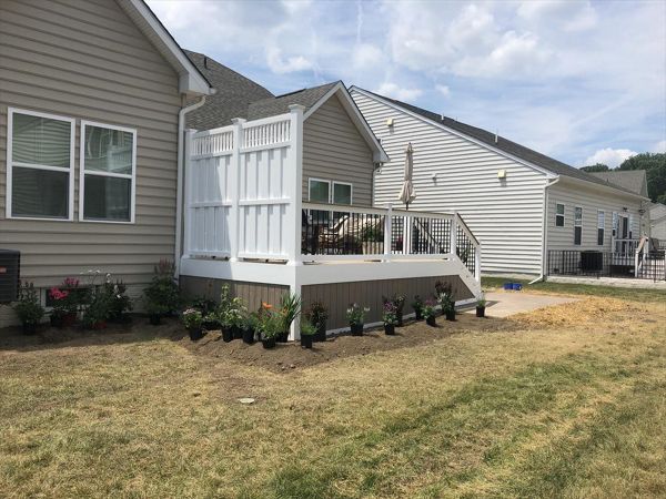 Trex Decking in Rope Swing