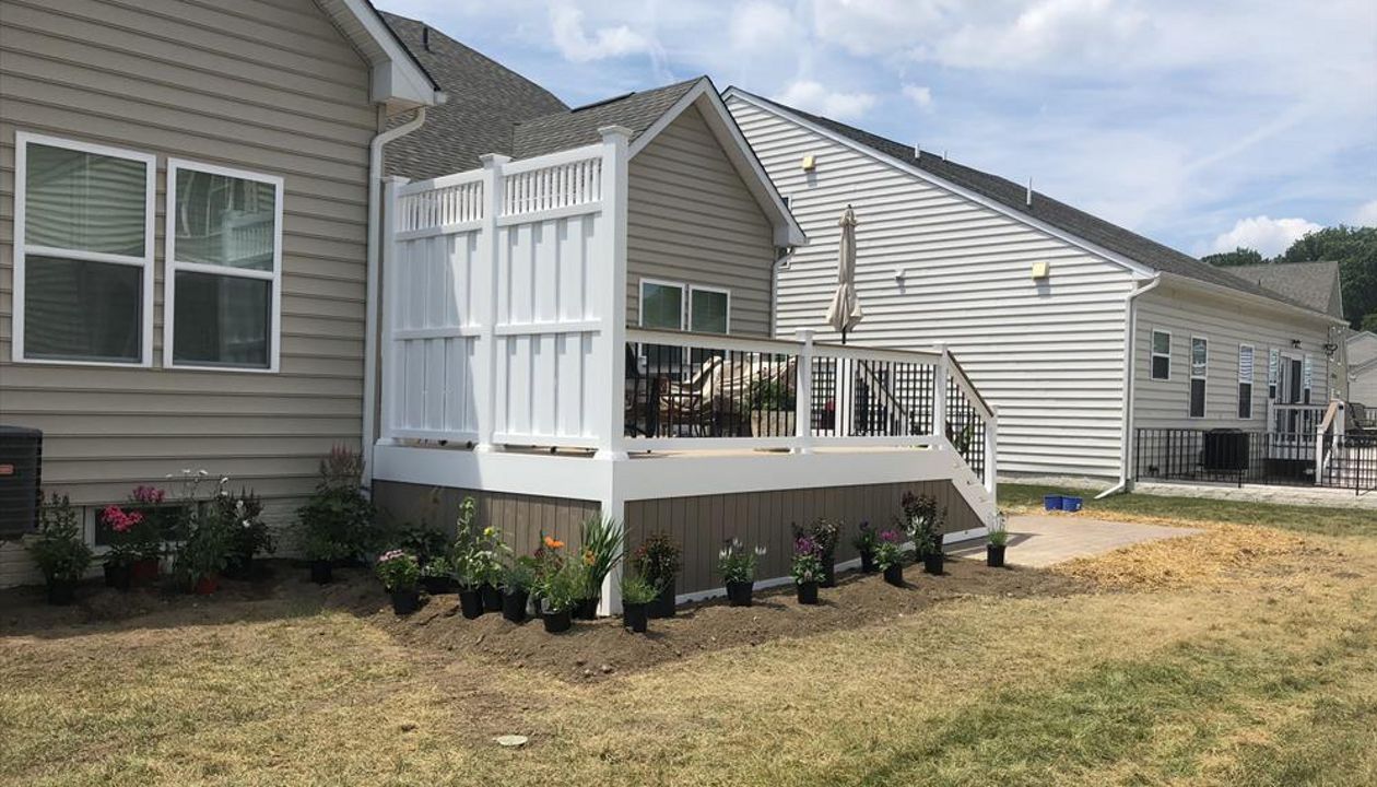 Trex Decking in Rope Swing