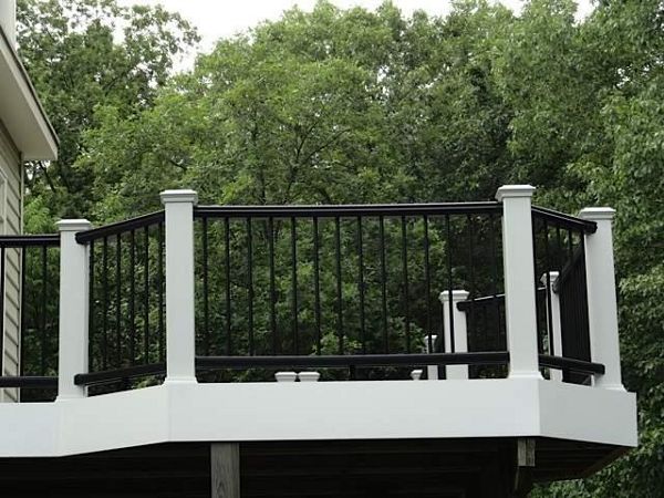 Trex Transcend White and Black Railing