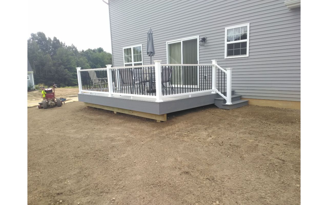 Trex Select Pebble Grey Decking in State College Area
