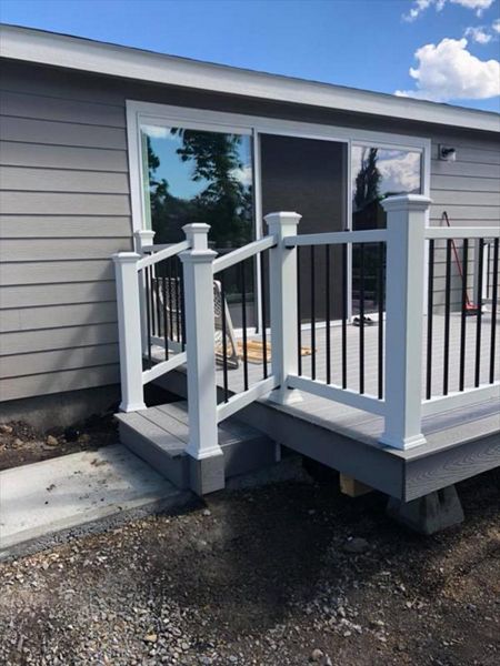 La Grande, OR Trex Select Rail and Decking.