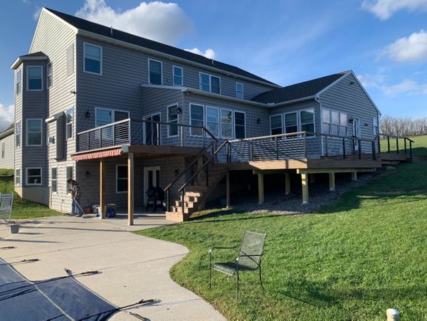 Havana Gold Deck With Matching Facia