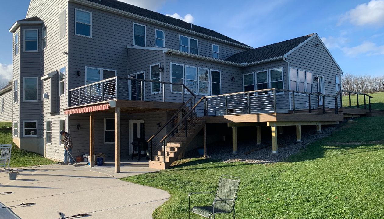 Havana Gold Deck With Matching Facia