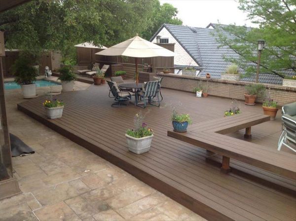 Rooftop Trex Pool Deck