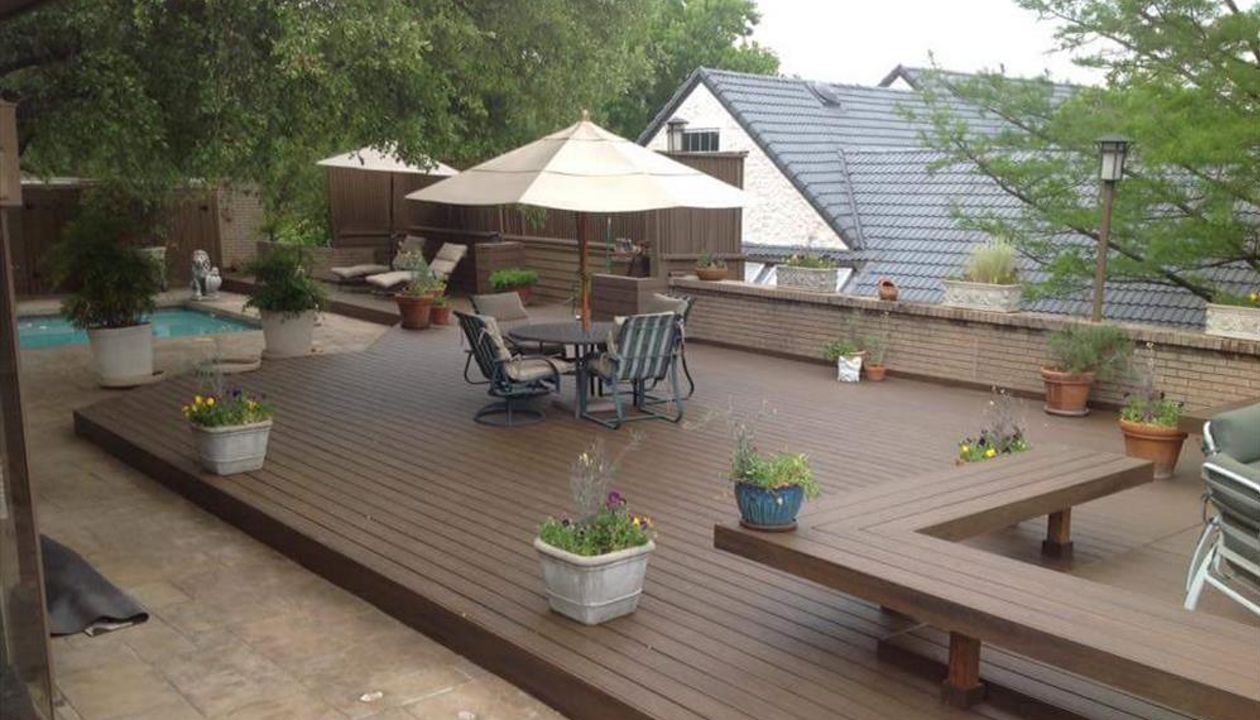 Rooftop Trex Pool Deck