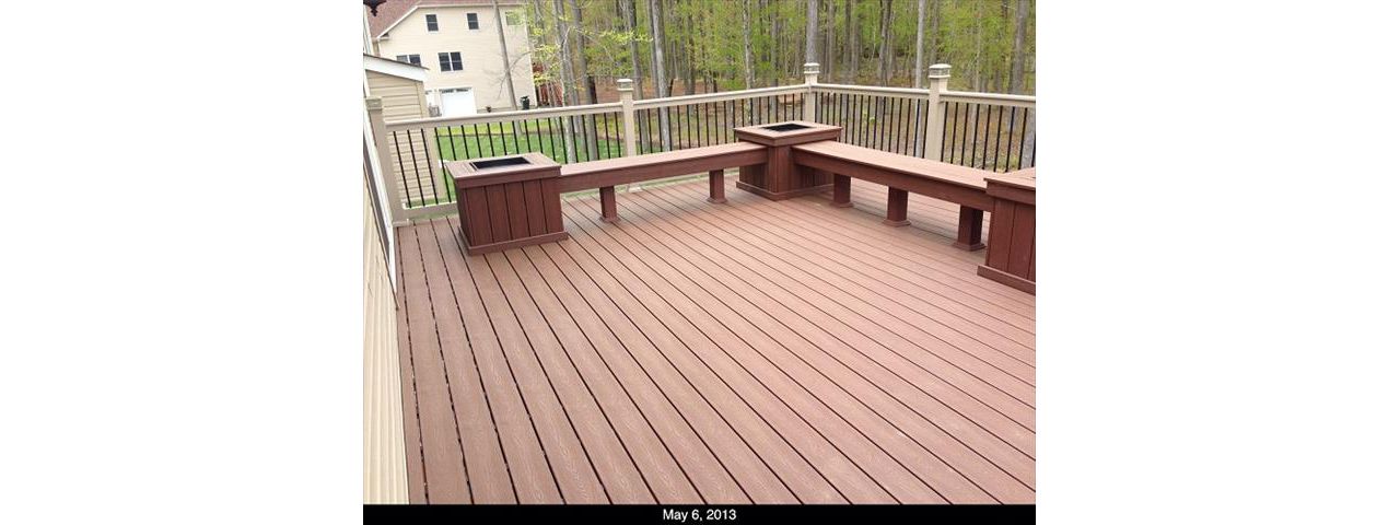 Custom planters and benches