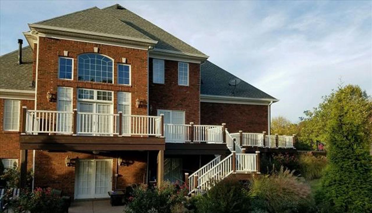 Trex Transcend Fire Pit w/Transcend White Rail