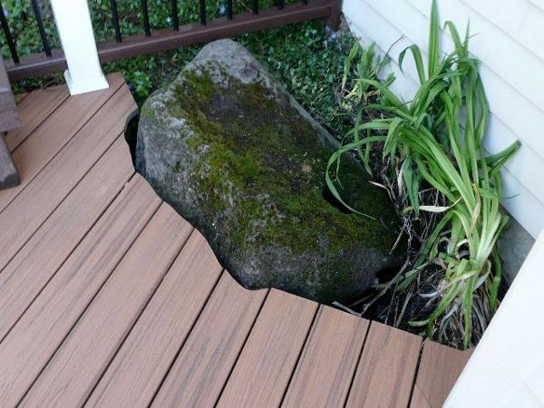 Trex Transcend Tiki Torch Decking, Cedar Mill , Oregon