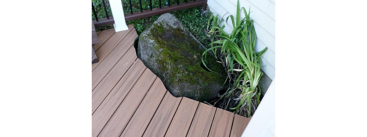 Trex Transcend Tiki Torch Decking, Cedar Mill , Oregon