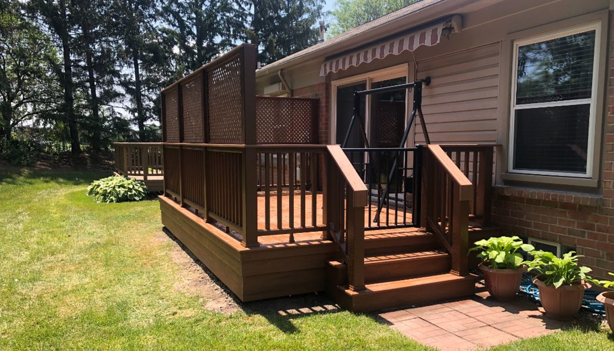 Tiki Torch Deck With Transcends Rail