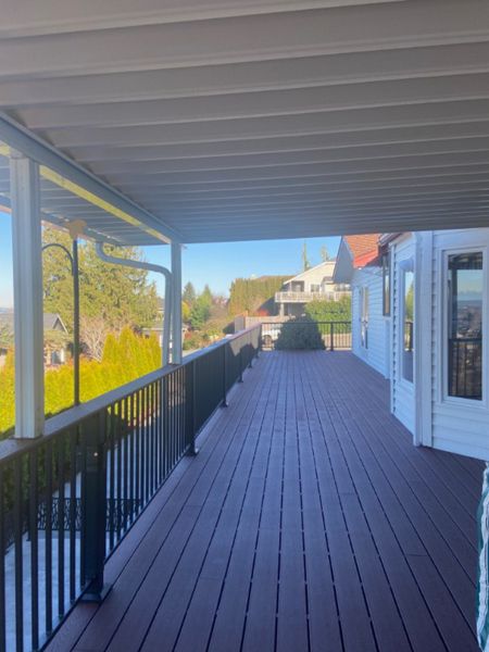 Trex Deck Designed and Built by Square Foot General Contractor