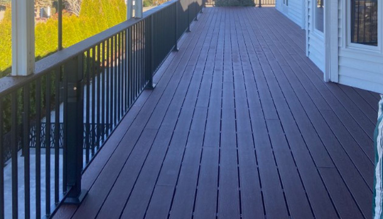 Trex Deck Designed and Built by Square Foot General Contractor