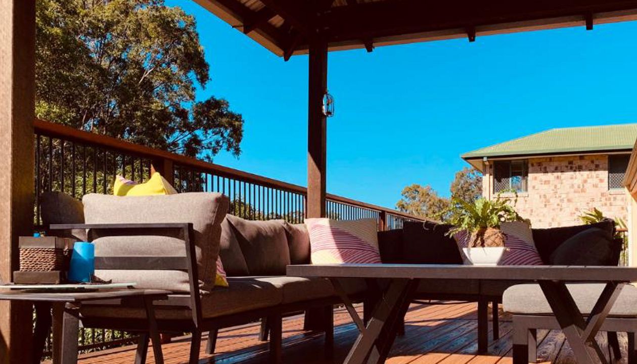 Tiki Torch with Spiced Rum borders