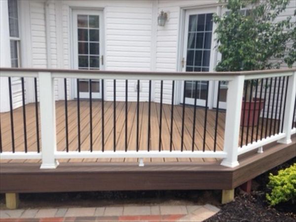 Trex Transcend decking and railing.