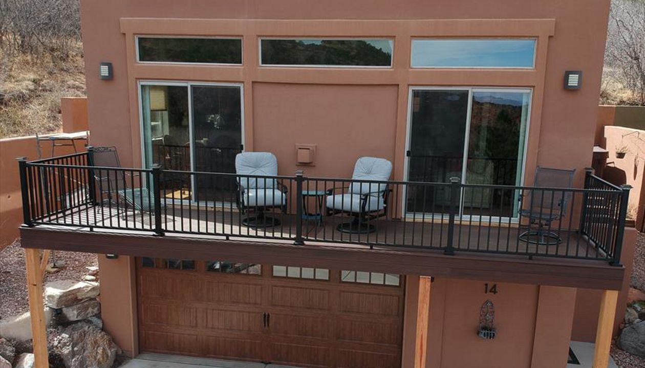 Elevations framed and Signature rail