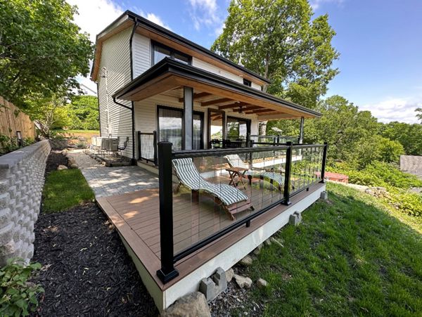 Deck build in Saugerties, NY