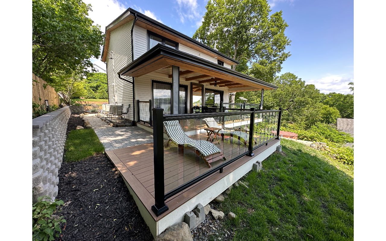 Deck build in Saugerties, NY