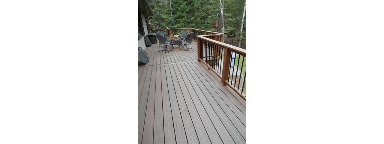 Trex Transcend composite deck, Wisconsin