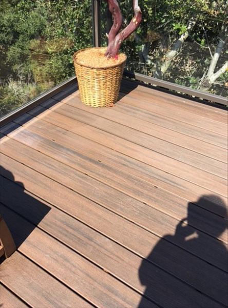 Trex Transcend custom composite deck, Arroyo Grande California