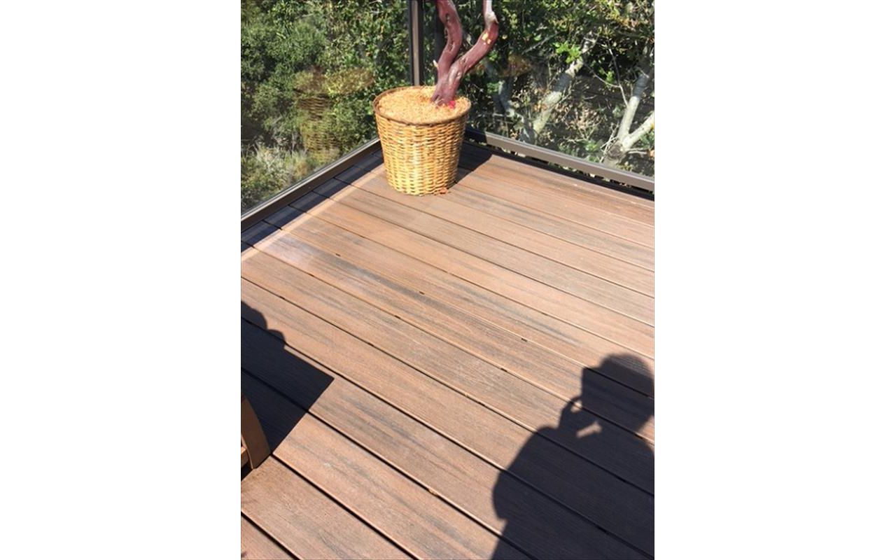 Trex Transcend custom composite deck, Arroyo Grande California