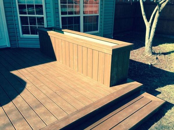 Custom planter box
