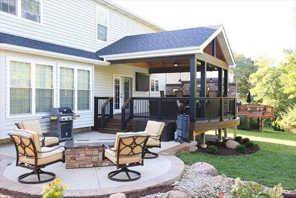 Trex composite deck, Missouri