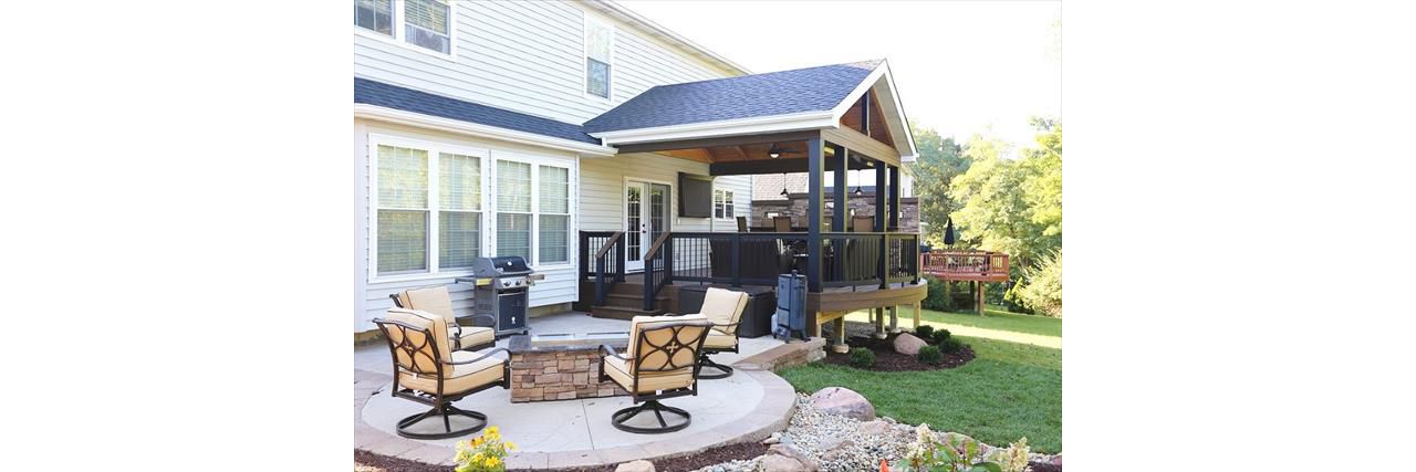 Trex composite deck, Missouri