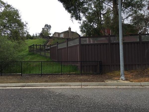 Ranch style Trex Fence, San Jose, CA