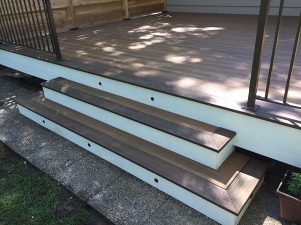 Trex Transcends Deck w/Alum Rail Lighting Minnetonka, MN