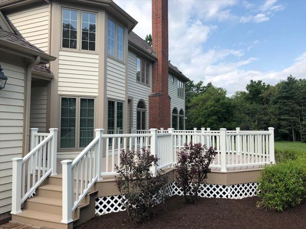 Trex Transcend Rope Swing, Trex Transcend Railing Classic White, Wauconda IL