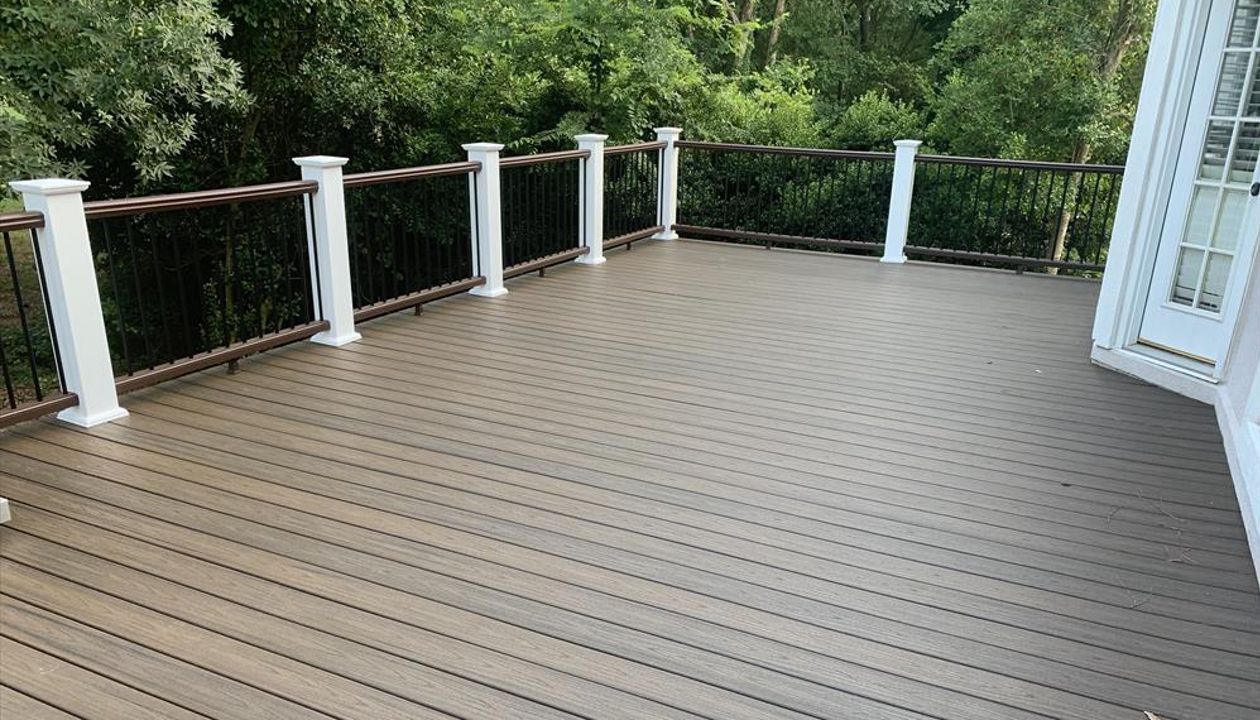 Trex Transcend Spiced Rum with Vintage Lantern Rail