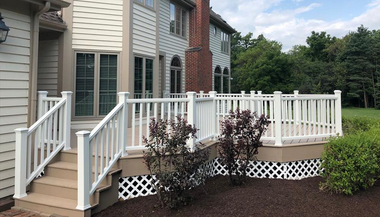 Trex Transcend Rope Swing, Trex Transcend Railing Classic White, Wauconda IL