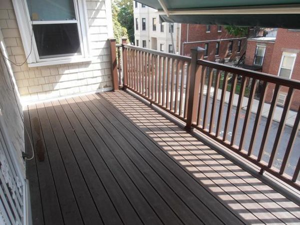 Transcend Second Floor Deck and Railing..Roxbury