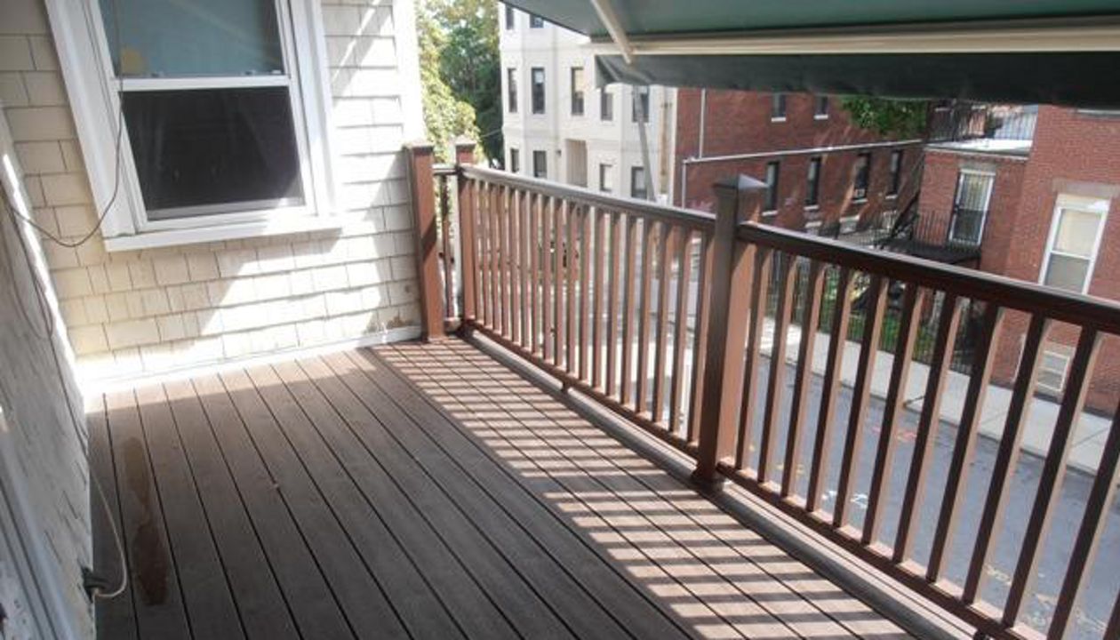 Transcend Second Floor Deck and Railing..Roxbury