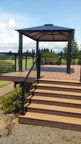 Camas, WA Trex Transcend Havana Gold Decking
