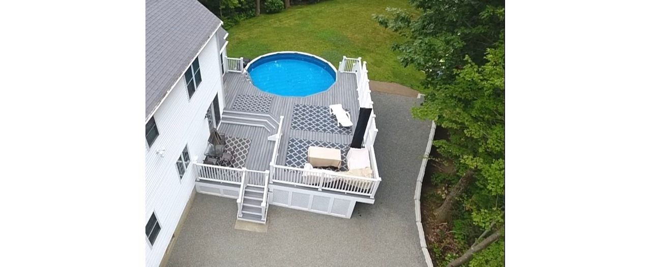 Island Mist Decking & Transcend Railing