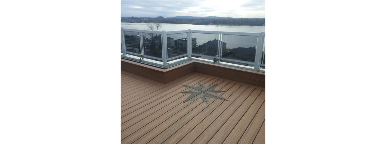 Terrasse sur toit