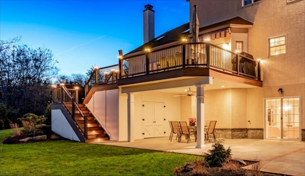 Trex Transcend Spiced Rum and Vintage Lantern deck