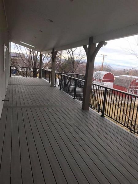 Trex Gravel Path Decking