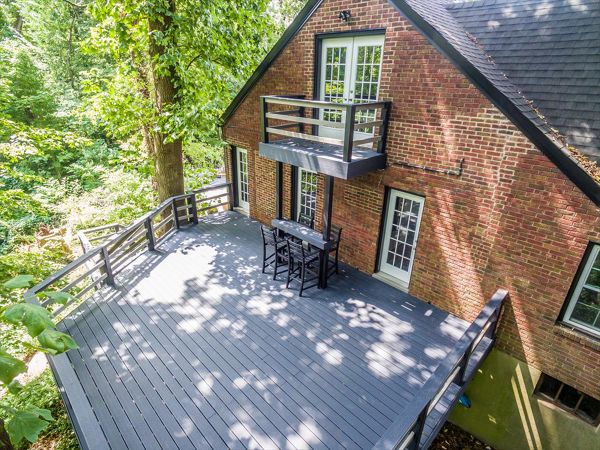 Overlooking paradise on this 800+sq ft Select Winchester Grey Build