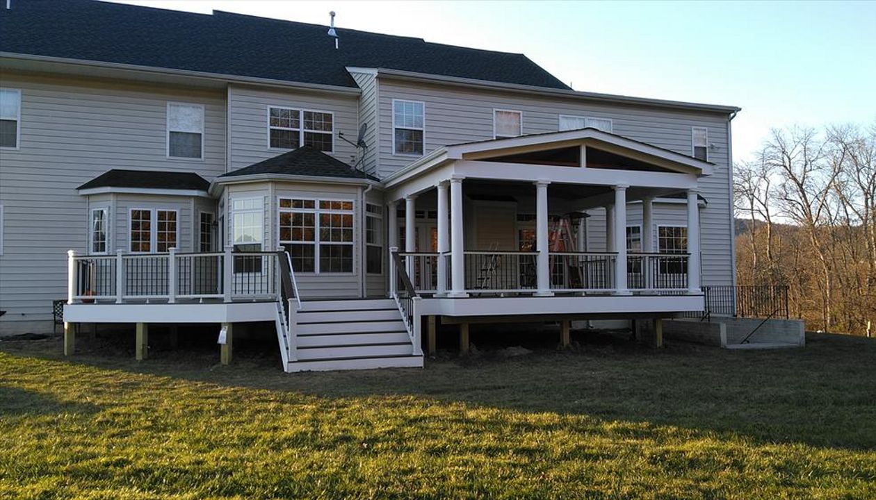 Trex Decking and Transcend Railing